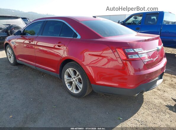 1FAHP2H81GG133586 2016 FORD TAURUS Темно-бордовый Задняя левая четверть