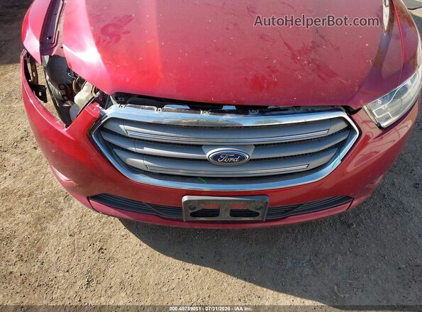 1FAHP2H81GG133586 2016 FORD TAURUS Темно-бордовый Вид задней части салона