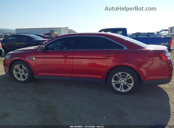 1FAHP2H81GG133586 2016 FORD TAURUS Темно-бордовый 