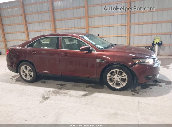 1FAHP2H85GG150066 2016 FORD TAURUS Maroon Rear interior view