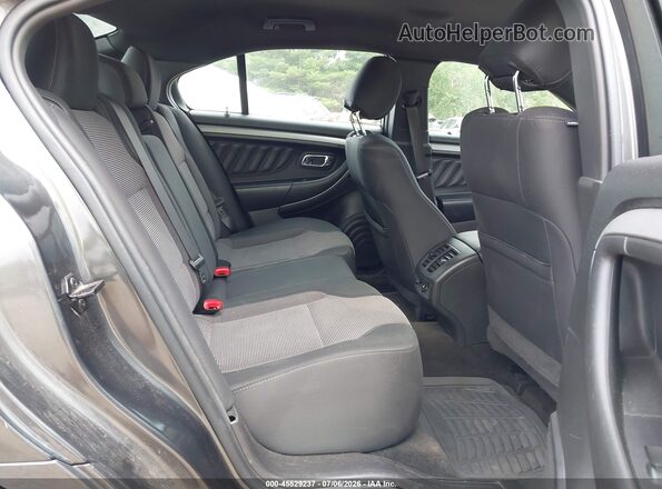 1FAHP2H85JG136773 2018 FORD TAURUS Black Вид наклейки з VIN-кодом