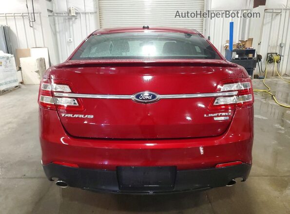 1FAHP2J82GG134417 2016 FORD TAURUS Red Rear view