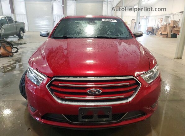 1FAHP2J82GG134417 2016 FORD TAURUS Red Front view
