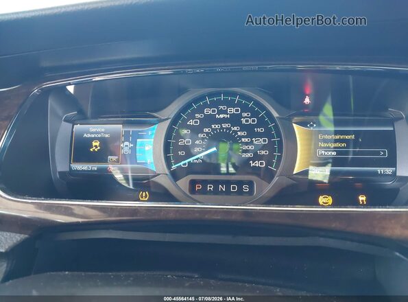 1FAHP2J89GG102354 2016 FORD TAURUS Red უკანა სავარძლების ხედი