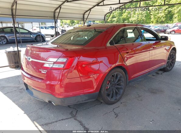 1FAHP2J89GG102354 2016 FORD TAURUS Red უკანა მარჯვენა