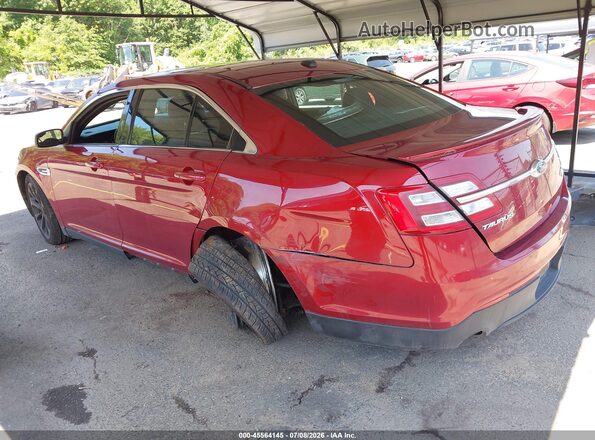 1FAHP2J89GG102354 2016 FORD TAURUS Red უკანა მარცხენა