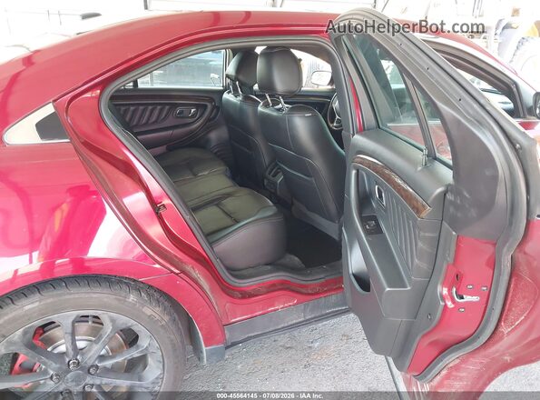 1FAHP2J89GG102354 2016 FORD TAURUS Red VIN კოდის სტიკერის ხედი