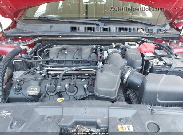 1FAHP2J89GG102354 2016 FORD TAURUS Red უკანა ხედი