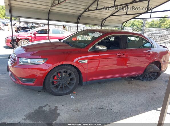 1FAHP2J89GG102354 2016 FORD TAURUS Red უკანა სალონის ხედი
