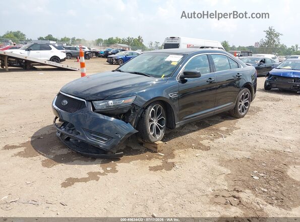 1FAHP2KT2HG146653 2017 FORD TAURUS Black Przód lewy