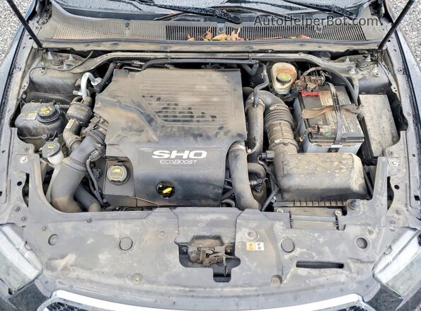 1FAHP2KT4GG131277 2016 FORD TAURUS Black Widok wnętrza z tyłu