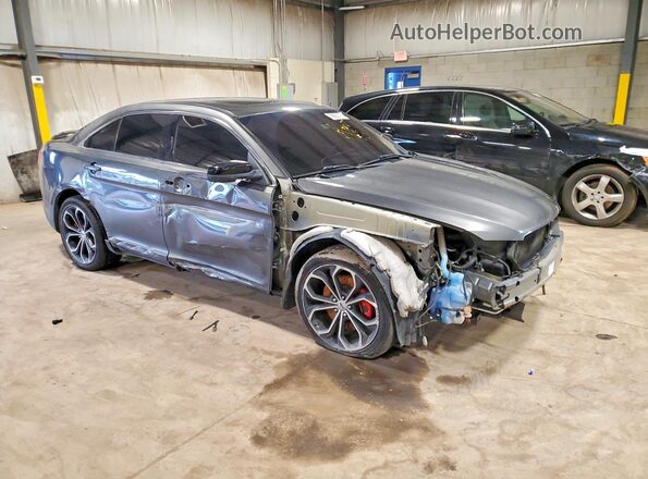 1FAHP2KT4HG128512 2017 FORD TAURUS Gray Delantero derecho