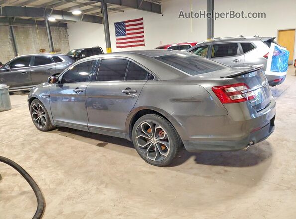 1FAHP2KT4HG128512 2017 FORD TAURUS Gray Trasero izquierdo