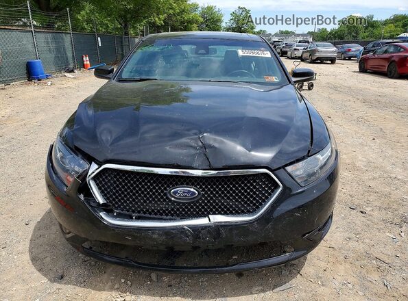 1FAHP2KT4JG143789 2018 FORD TAURUS Black Front view