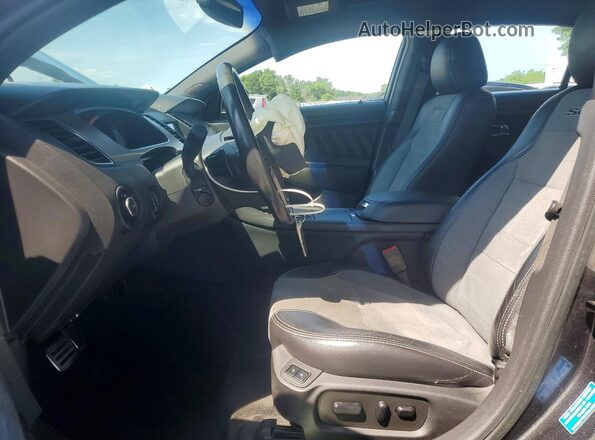 1FAHP2KT6GG130809 2016 FORD TAURUS Gray Вид салону спереду