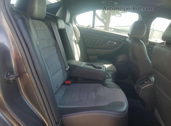 1FAHP2KT6GG130809 2016 FORD TAURUS Gray Вид задніх сидінь