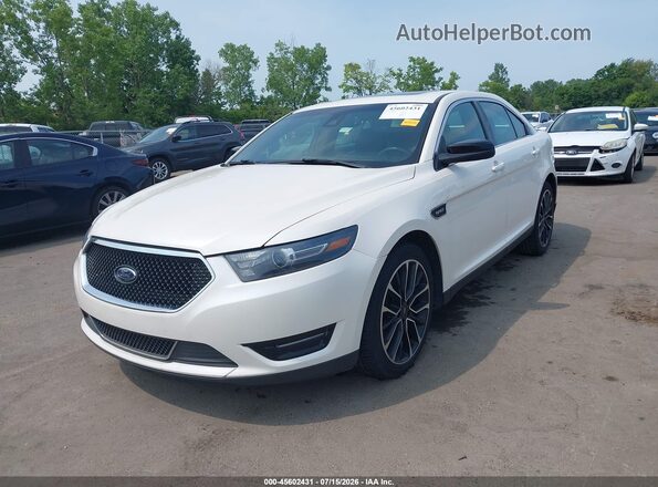 1FAHP2KT8KG117391 2019 FORD TAURUS White წინა მარცხენა ხედი სამი მეოთხედიდან