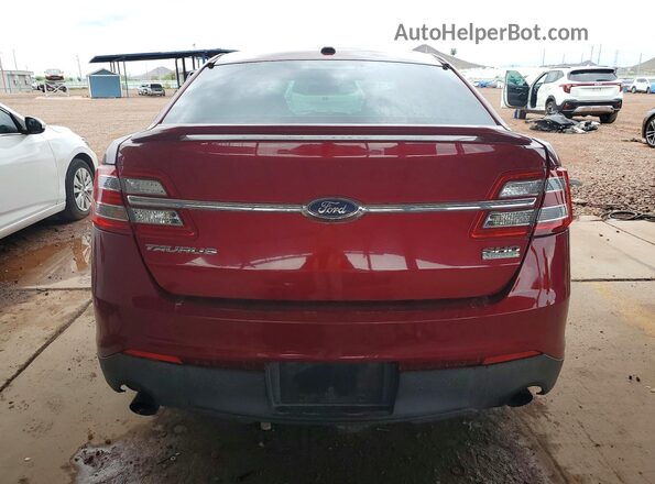 1FAHP2KT9GG123045 2016 FORD TAURUS Red უკანა ხედი