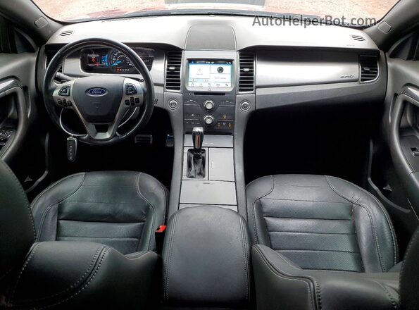 1FAHP2KT9GG123045 2016 FORD TAURUS Red წინა პანელის ხედი