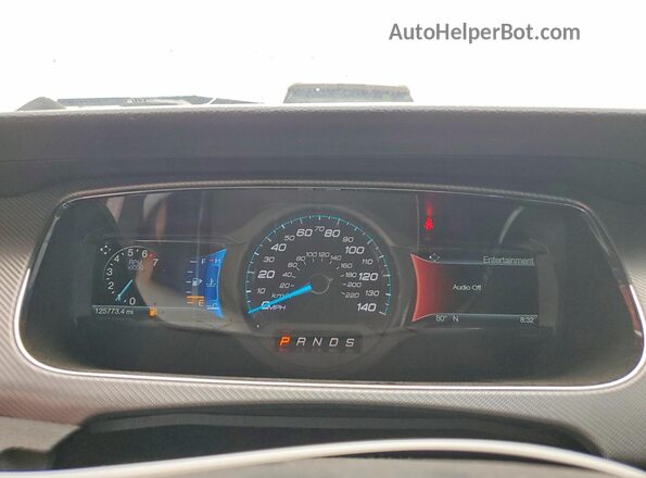1FAHP2KT9GG123045 2016 FORD TAURUS Red ხელსაწყოთა პანელის ხედი