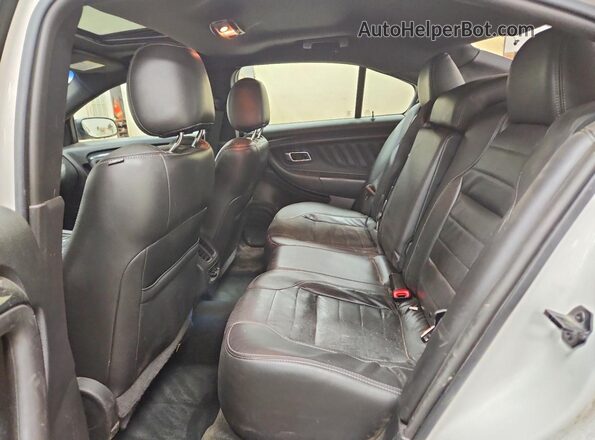 1FAHP2KTXGG143305 2016 FORD TAURUS White Vista de los asientos traseros