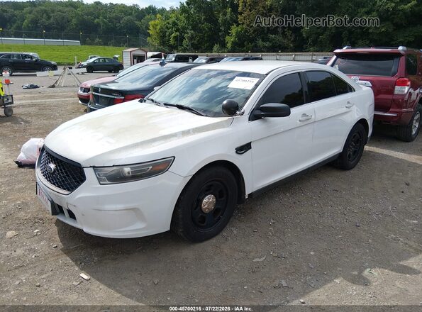 1FAHP2L85HG103306 2017 FORD POLICE INTERCEPTOR White Vista tres cuartos delantera izquierda