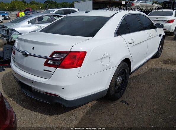 1FAHP2L85HG103306 2017 FORD POLICE INTERCEPTOR White Trasero derecho