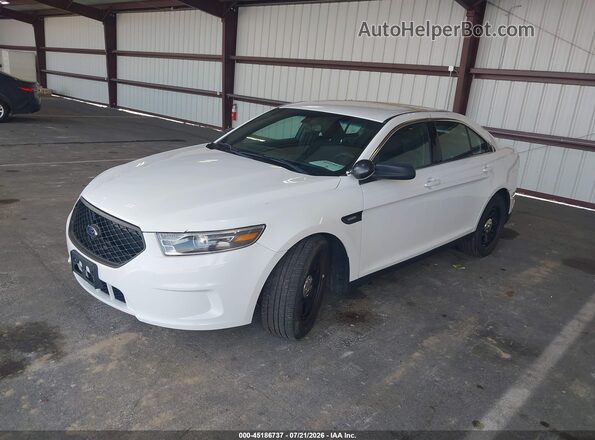1FAHP2L86JG134067 2018 FORD POLICE INTERCEPTOR White Передня ліва чверть