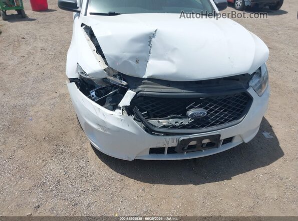 1FAHP2L87HG100276 2017 FORD POLICE INTERCEPTOR White Front view