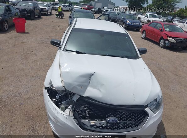 1FAHP2L87HG100276 2017 FORD POLICE INTERCEPTOR White Dashboard view