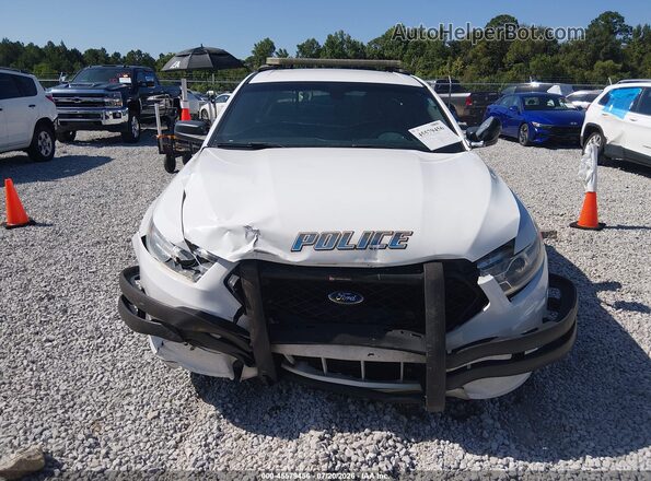 1FAHP2L88KG107860 2019 FORD POLICE INTERCEPTOR Белый Вид щитка приборов