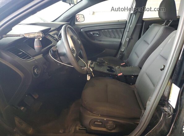 1FAHP2L89JG101371 2018 FORD TAURUS Black Front interior view