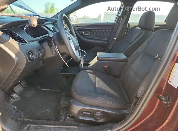 1FAHP2MK4GG114497 2016 FORD TAURUS Maroon Սալոնի դիմացի տեսք