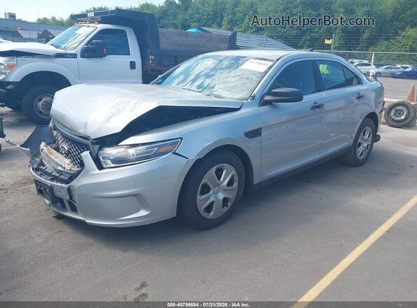 1FAHP2MK4GG155258 2016 FORD POLICE INTERCEPTOR Silver Առջևի ձախ երեք քառորդ տեսարան