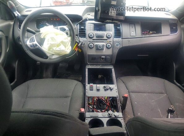 1FAHP2MK9KG113502 2019 FORD TAURUS White Dashboard view