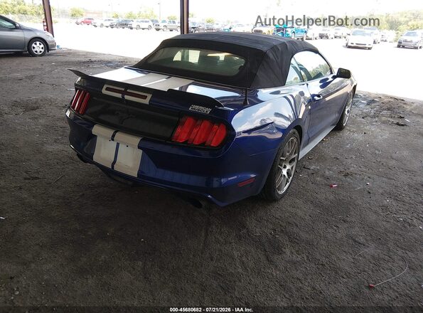 1FATP8EM0G5280038 2016 FORD MUSTANG Blue Tył prawy