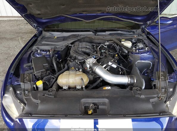 1FATP8EM0G5280038 2016 FORD MUSTANG Blue Widok z tyłu