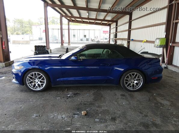 1FATP8EM0G5280038 2016 FORD MUSTANG Blue Widok wnętrza 360 stopni
