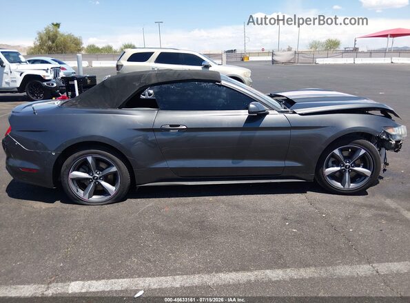 1FATP8EM2G5238387 2016 FORD MUSTANG Gray Rear interior view