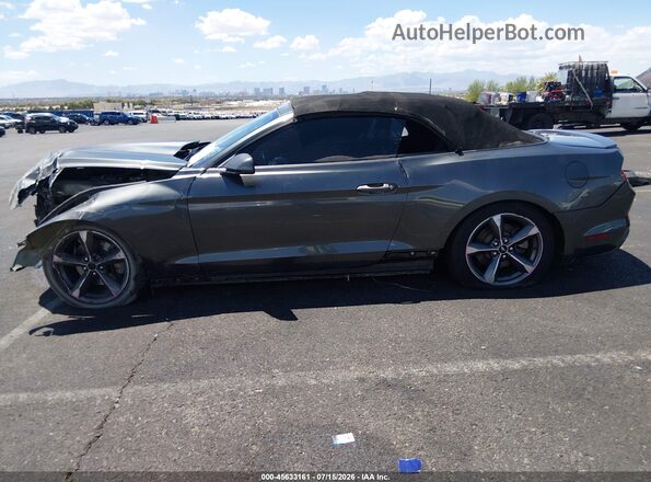 1FATP8EM2G5238387 2016 FORD MUSTANG Gray 360 interior view