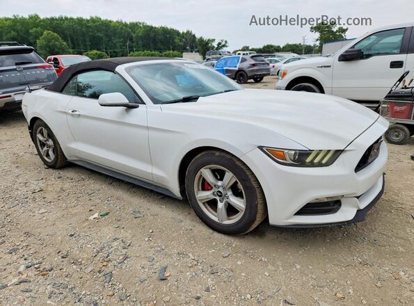 1FATP8EM3G5290806 2016 FORD MUSTANG White Delantero derecho