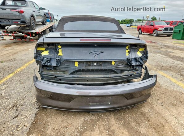 1FATP8EM3G5291762 2016 FORD MUSTANG Gray Vista trasera