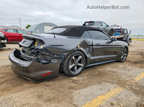 1FATP8EM3G5291762 2016 FORD MUSTANG Gray Trasero derecho