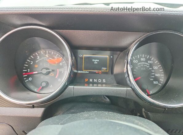 1FATP8EM3G5291762 2016 FORD MUSTANG Gray Vista del cuadro de instrumentos