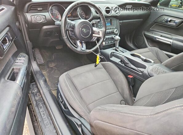 1FATP8EM3G5291762 2016 FORD MUSTANG Gray Vista del salpicadero