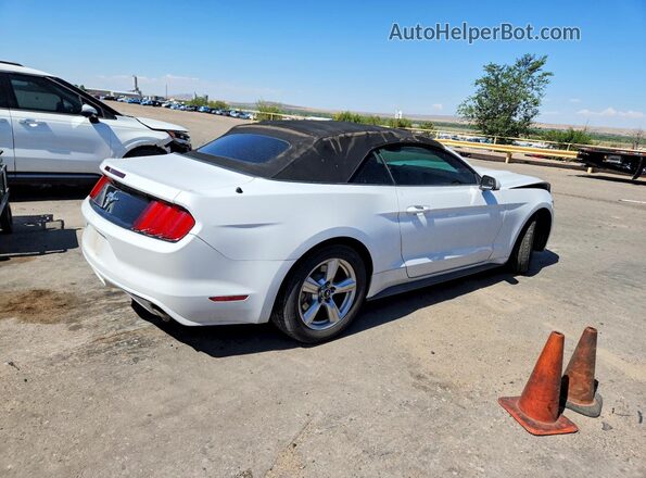 1FATP8EM3G5307104 2016 FORD MUSTANG White Задня права чверть