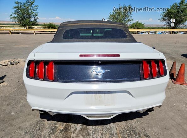 1FATP8EM3G5307104 2016 FORD MUSTANG White Вид ззаду