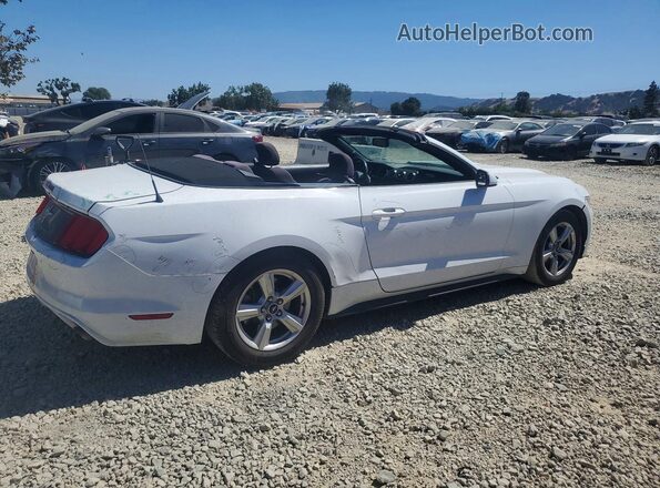 1FATP8EM4G5334702 2016 FORD MUSTANG Белый Задняя правая четверть