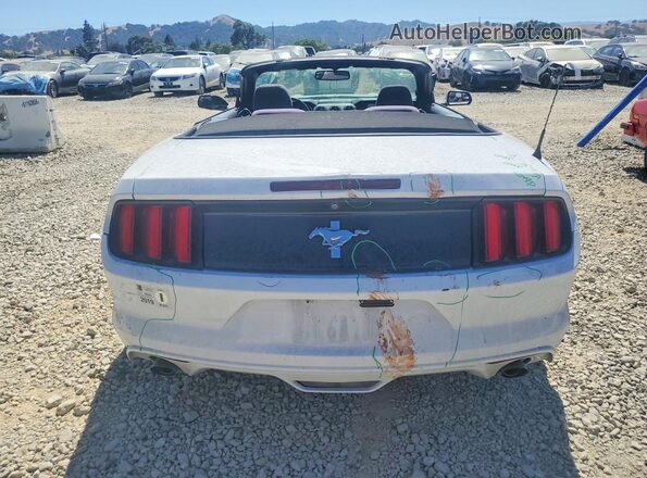 1FATP8EM4G5334702 2016 FORD MUSTANG Белый Вид сзади