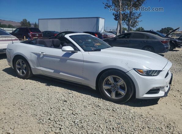 1FATP8EM4G5334702 2016 FORD MUSTANG Белый Передняя правая четверть